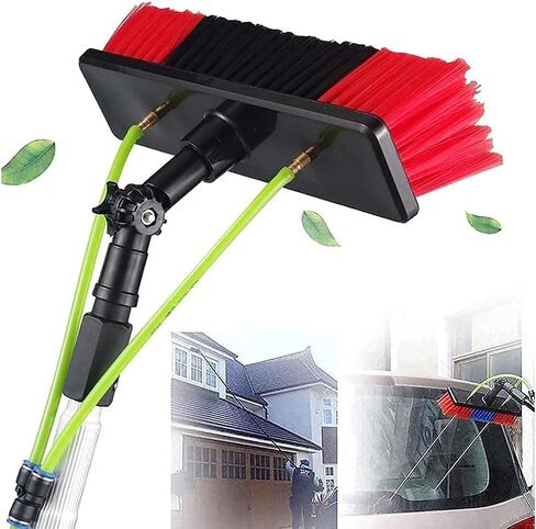 Telescopic Water Fed Pole KitSolar Panel & Window Cleaning Brush SetExtendable Cleaning Tool for Glass Walls & Photovoltaic PanelsEffortless Cleaning Solution in Kuwait