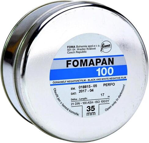 Foma Fomapan Classic Photo Film 100/35 mm x 17 m (100 ISO Black & White Negative Film) in Kuwait