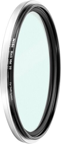 NiSi 82mm Black Mist 1/8 for Swift Press-On System, No-Thread Filter | Friction Mounted, Swift Base Required - Diffuser Filter, Soft, Dream-Like Effect, Optical Glass, Waterproof Nano Coating in Kuwait