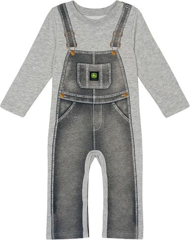 John Deere Baby Boys' One Piece Coverall Newborn to Infant in Kuwait