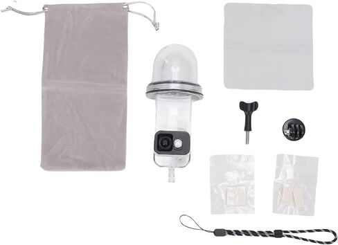 Water Proof Underwater Dive Protective Housing for Osmo 3 Camera, 45m Dive Case with Silicone Buttons, Snorkeling and Swimming, Impact in Kuwait