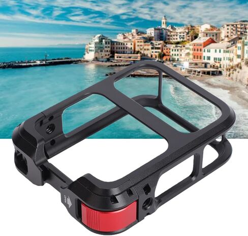 Aluminum Alloy Camera Protective Cage with Precise Cutouts, Lens Cover for 360 Camera, Charging, Photography Enthusiasts in Kuwait