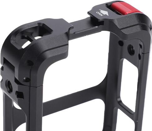 Aluminum Alloy Camera Protective Cage with Precise Cutouts, Lens Cover for 360 Camera, Charging, Photography Enthusiasts in Kuwait