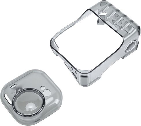 Fit Action Camera TPU Protective Case with Lanyard for Matte Black Lens Cover in Kuwait