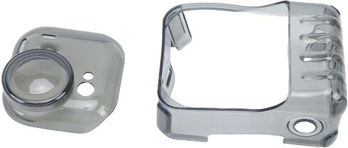Fit Action Camera TPU Protective Case with Lanyard for Matte Black Lens Cover in Kuwait