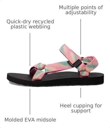 Teva Women's Original Universal, Magic Pink Lemonade, 8 M US in Kuwait