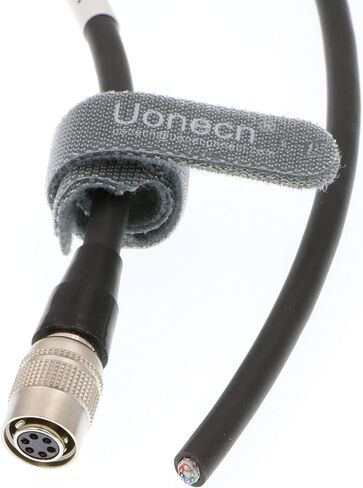 Uonecn Industrial Camera Power Trigger IO Signal Cable Hirose 6 Pin Female Plug to Open for Basler AVT GIGE Sony CCD Industrial Camera in Kuwait