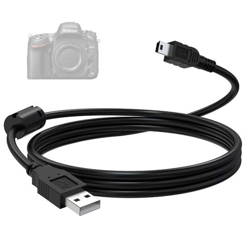 Zosvoses UC -E4 USB Cable for Nikon Compatible with Nikon D40 D40X D50 D60 D70 D70S D80 D90 D100 D200 D300 D300S D610 D700 D3000 D3100 D7000 D1H D2X D2H D2HS D3 D3S D3X D4 Digital SLR Camera, 3.3ft in Kuwait