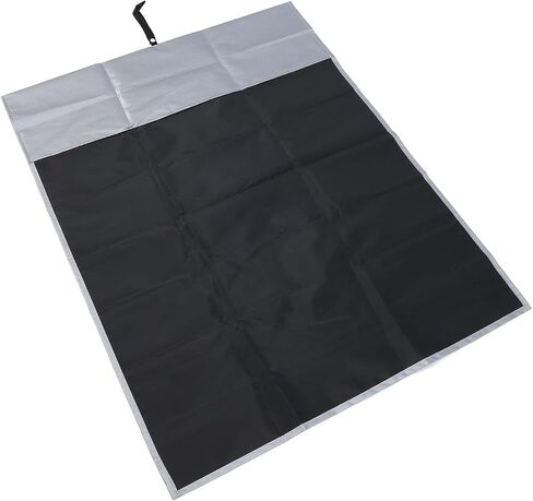 Fabater Baby Car Seat Cover, Reflective Sun Shade Cover for Heat Ray and Dust Protection with Quick Storage, Car Seat Dust with Silver Coated Oxford Fabric for Easy Installation on in Kuwait