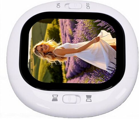 Generic Vlog Selfie Monitor Screen, 2.1 Inch 410x502 Resolution Wired Rear Camera Monitor with No App Setup, for Phone Live Streaming TikTok in Kuwait