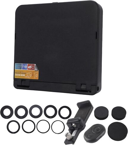 Foldable Portable Teleprompter for Smartphone, Tablet & SLR Camera with Bluetooth Remote - TC7 Prompter for Video Recording, Live Streaming, and Content Creation in Kuwait