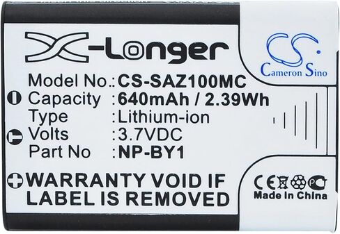 VI VINTRONS Battery for Sony Action Cam Mini AZ1, HDR-AZ1, HDR-AZ1/W, HDR-AZ1VR, in Kuwait