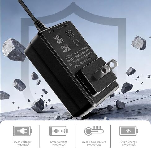 Fast Charge for Snow Joe + Sun Joe iON+ 24V Battery Replace 24VCHRG-QC iON+ | Charge For Battery Of Snow Joe + Sun Joe iON+ 24V Power Tools 24VBAT-LTX 24VBAT-LTW 24VBAT-LTE 24VBAT 24V-X2-SB18 24VBAT-XR in Kuwait