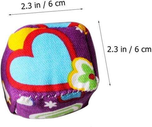 ERINGOGO 4pcs Throwing Sandbag and Family, Cloth Material, Hand-Eye Coordination and Increase Interaction, for Parties and Campgrounds Color in Kuwait