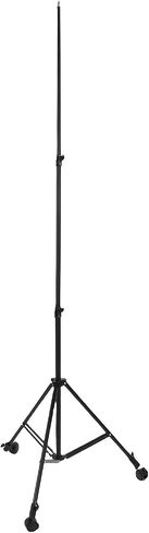 Fabater Photography Light Tripod Stand with Adjustable Height and Casters for Selfies, Video Recording - Metal, Nylon in Kuwait