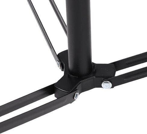 Fabater Photography Light Tripod Stand with Adjustable Height and Casters for Selfies, Video Recording - Metal, Nylon in Kuwait