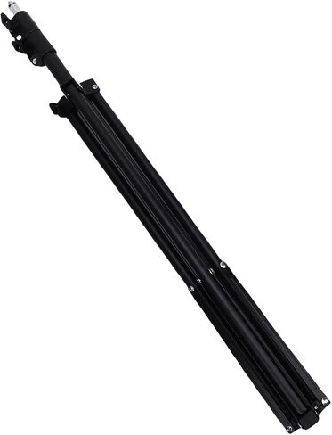 Fabater Photography Light Tripod Stand with Adjustable Height and Casters for Selfies, Video Recording - Metal, Nylon in Kuwait