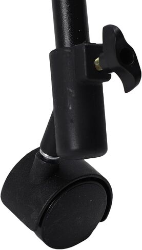 Fabater Photography Light Tripod Stand with Adjustable Height and Casters for Selfies, Video Recording - Metal, Nylon in Kuwait