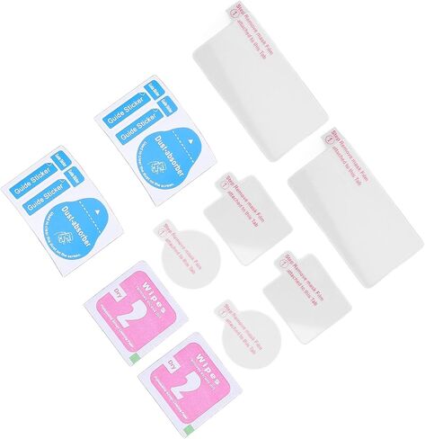2 Pack Tempered Glass Screen Protector for Action 5 Pro, 9H Hardness Front Rear Lens & Display Film, 2.5D Curved Edge, Easy Installation, Scratch in Kuwait