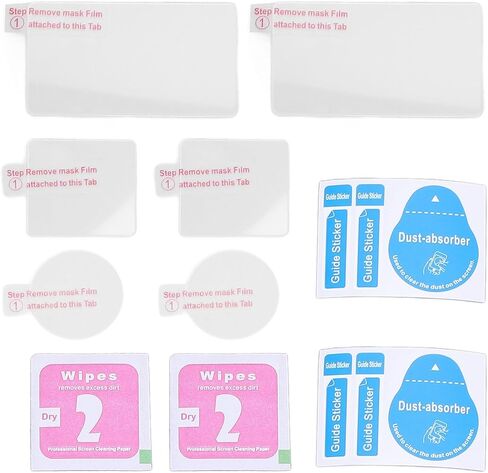 2 Pack Tempered Glass Screen Protector for Action 5 Pro, 9H Hardness Front Rear Lens & Display Film, 2.5D Curved Edge, Easy Installation, Scratch in Kuwait