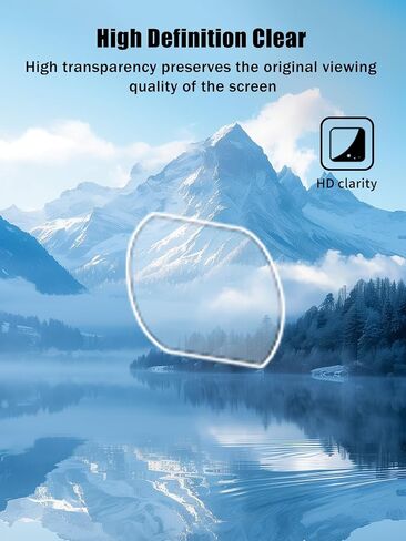 Screen Protector for DJI Lito X1 (3-Pack) | 9H Tempered Glass Film Impact Resistance Anti-Fingerprint High Sensitive in Kuwait