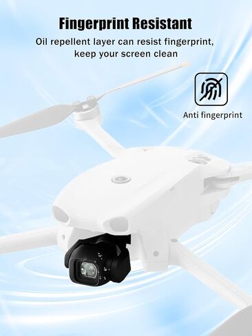 Screen Protector for DJI Lito X1 (3-Pack) | 9H Tempered Glass Film Impact Resistance Anti-Fingerprint High Sensitive in Kuwait