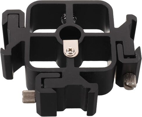 ibasenice Compact and Portable Alloy Cold Shoe Mount Bracket with Three Hot Shoe Interfaces for Camera and Flash Lamp Holder, Versatile Mounting Solution for Photography and Video Vlogging in Kuwait