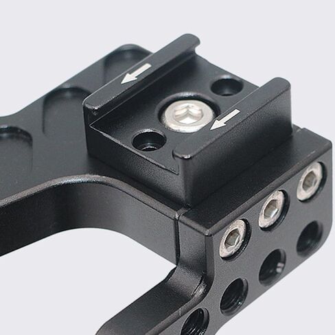 ibasenice 2 Set Adjustable Hot Shoe Mount Adapter for Camera and Flash Aluminum Alloy Cold Shoe Flash Bracket with Reliable Locking Mechanism in Kuwait
