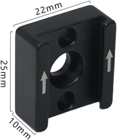 CALLARON Cold Shoe Flash Adapter Mount Aluminum Alloy 2 Set Metal Sturdy Hot Shoe Bracket with Clamping-Style Lock for Camera and Flash Compatible with DSLR Photography Accessories in Kuwait