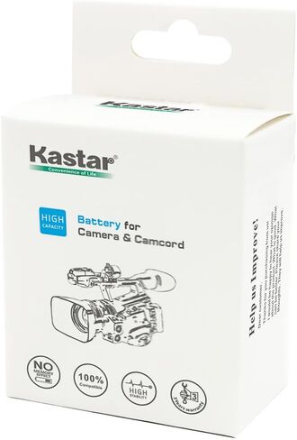 Kastar Fast Charger + Battery 1-Pack for Panasonic CGR-D54S CGA-D54S VSK0581 & AG-HPX255 AG-HVX200 AJ-PCS060G AJ-PX270PJ HDC-Z10000 NV-DS29 NV-DS30 NV-DS50 NV-GX7 NV-MX350 NV-MX500 NV-MX1000 NV-MX2500 in Kuwait