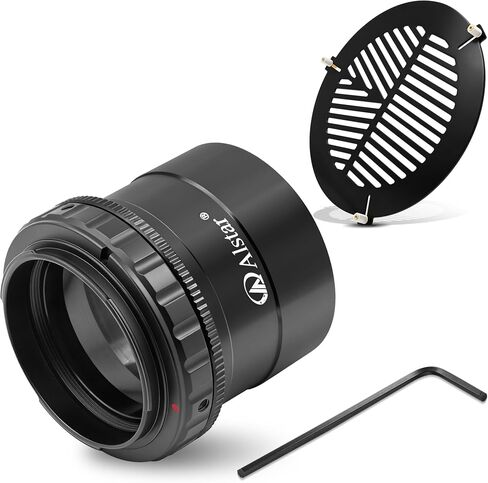 Alstar Bahtinov Mask Focusing Mask FM180mm - Bundle with - M42 to 2 inch Telescope Adapter in Kuwait