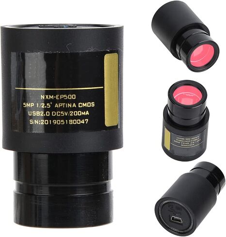 5MP USB 2.0 High Frame Rate Electronic Eyepiece with Adapter Rings for Microscope Imaging in Kuwait