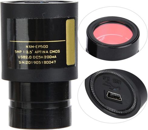 5MP USB 2.0 High Frame Rate Electronic Eyepiece with Adapter Rings for Microscope Imaging in Kuwait