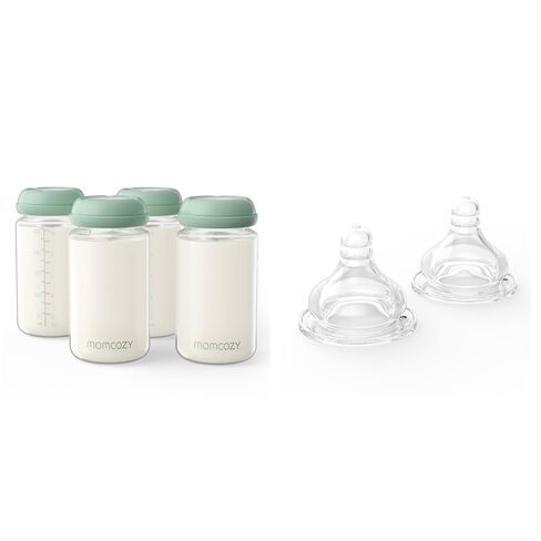 Momcozy Natural Baby Bottle & Momcozy Soft Baby Nipple in Kuwait