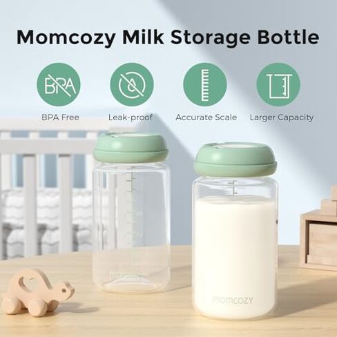 Momcozy Natural Baby Bottle & Momcozy Soft Baby Nipple in Kuwait