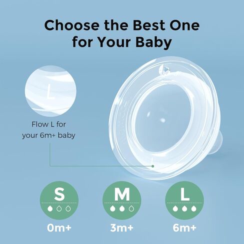 Momcozy Natural Baby Bottle & Momcozy Soft Baby Nipple in Kuwait
