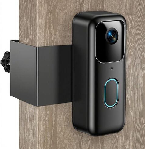 For 2nd Gen Blink Doorbell Mount, Anti-Theft Video Doorbell Mount Bracket for Blink Doorbell Camera(2nd Gen), No Drilling No Sensor Blocking Easy to Install Blink Doorbell Camera Mount in Kuwait