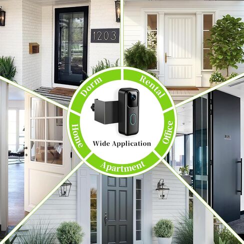 For 2nd Gen Blink Doorbell Mount, Anti-Theft Video Doorbell Mount Bracket for Blink Doorbell Camera(2nd Gen), No Drilling No Sensor Blocking Easy to Install Blink Doorbell Camera Mount in Kuwait