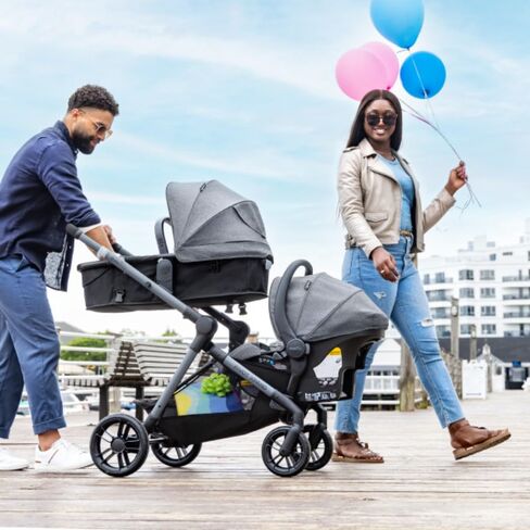 Pivot Xpand Modular Travel System with LiteMax Infant Car Seat with Anti-Rebound Bar (Ayrshire Black) in Kuwait