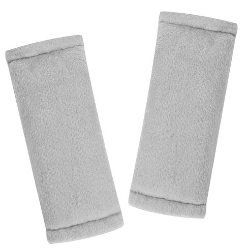SWESEN Baby Car Seat Belt Covers for Boys and Girls, Carseat Shoulder Padding, Soft Car Seat Neck Cover, Mink Car Seat Straps Shoulder Pads, Solid Colour Stroller Strap Cover for Baby Kids, Pink in Kuwait