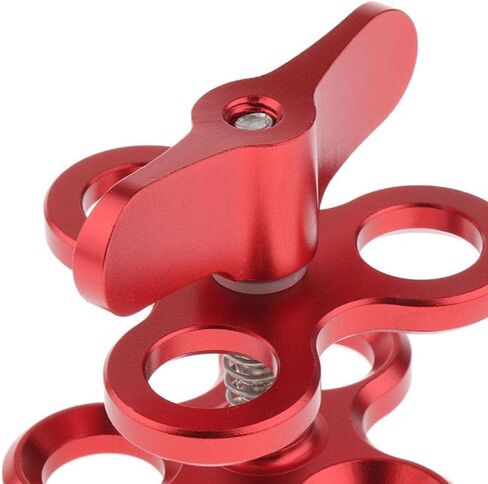 Clamp Underwater Accessories Ball Joint Arm Mount Adapter Butterfly Clip Triple Clamp Mount Scratch Resistant with Groove Suitable in Kuwait