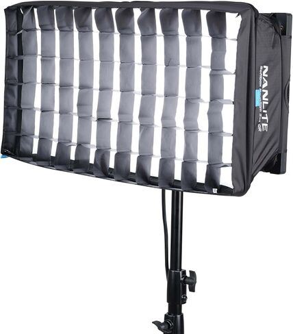 Nanlite PavoSlim 120B 2x1 120W Bi-Color LED Panel Light | Quick-Open Softbox in Kuwait