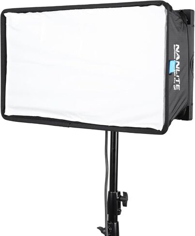 Nanlite PavoSlim 120B 2x1 120W Bi-Color LED Panel Light | Quick-Open Softbox in Kuwait