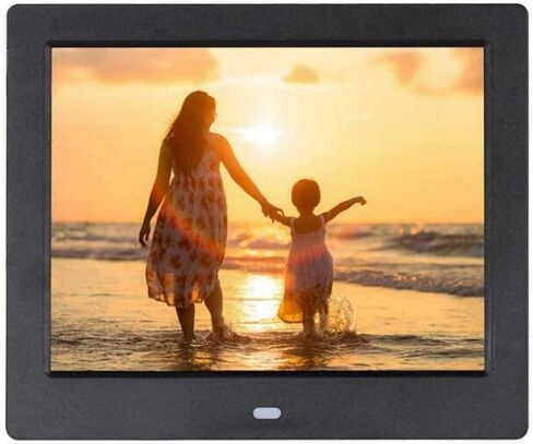 1080P Hd Led Multi Function Electronic Photo FrameDigital Photo Frame, Digital Picture Frame Gift Present for Family Friends (White 7 inches) (Black 7 inches) in Kuwait