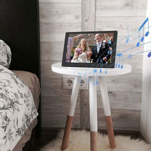 Digital Picture Frames Digital Photo Frame, 10.1 inch 1280 x 800 High Resolution FHD 16:10 IPS Photo/Music/Video Player Calendar Alarm with Remote Control, Support USB and SD Card photo frame dig in Kuwait