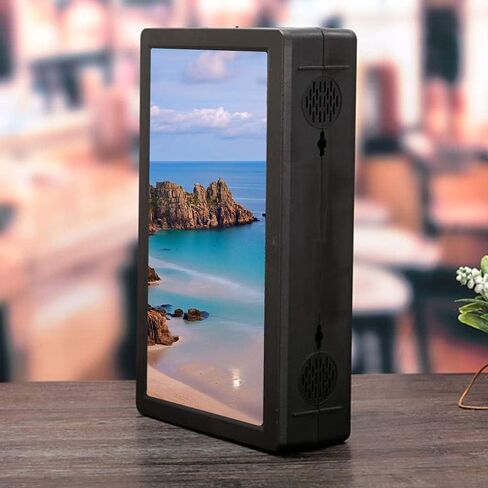 Digital Picture Frame, Digital Photo Frame 15.4 inch Double Sided Screen Photo Frame Home Video Player Advertising Player, Support Picture Music Video Slide Show, Calendar Clock Function in Kuwait