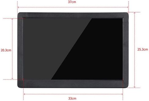 Digital Picture Frame, Digital Photo Frame 15.4 inch Double Sided Screen Photo Frame Home Video Player Advertising Player, Support Picture Music Video Slide Show, Calendar Clock Function in Kuwait