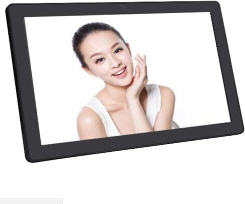 Digital Photo Frame 18.5 Inch Digital Picture Frame 1366 * 768 High Resolution 16:9 FHD Screen Image Preview Video Calendar Clock Auto On/Off Timer Gift in Kuwait