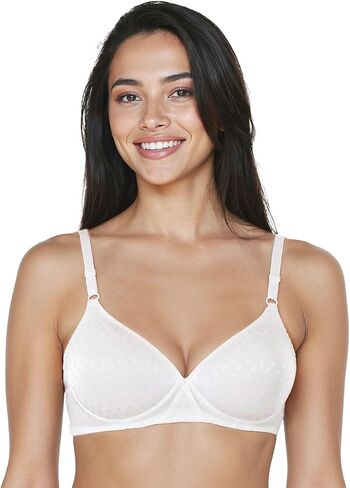Bestform Women's 5006238 Patterned Wireless Cotton Bra with Light Padding in Kuwait
