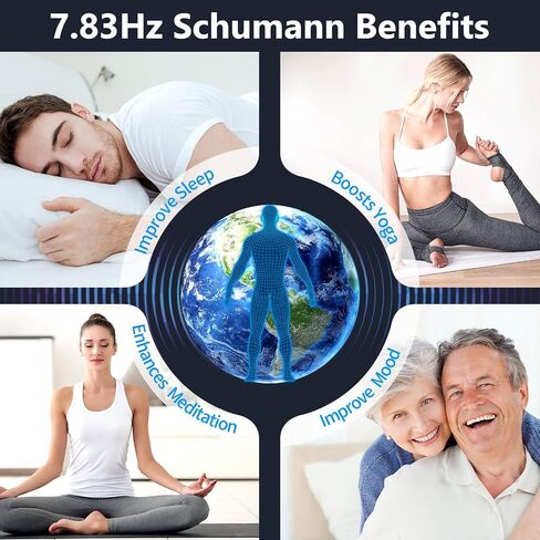 Frequency Generator for Healing – 7.83Hz Schumann Resonance | Sound Therapy Device with Acrylic Case for Sleep aid, Meditation, Stress Relief & Yoga (0.01Hz–200kHz) in Saudi Arabia